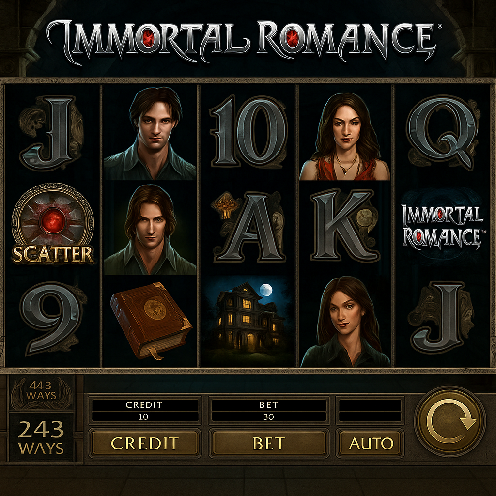 FoxyGold - Immortal Romance Slot - Microgaming Casino Game